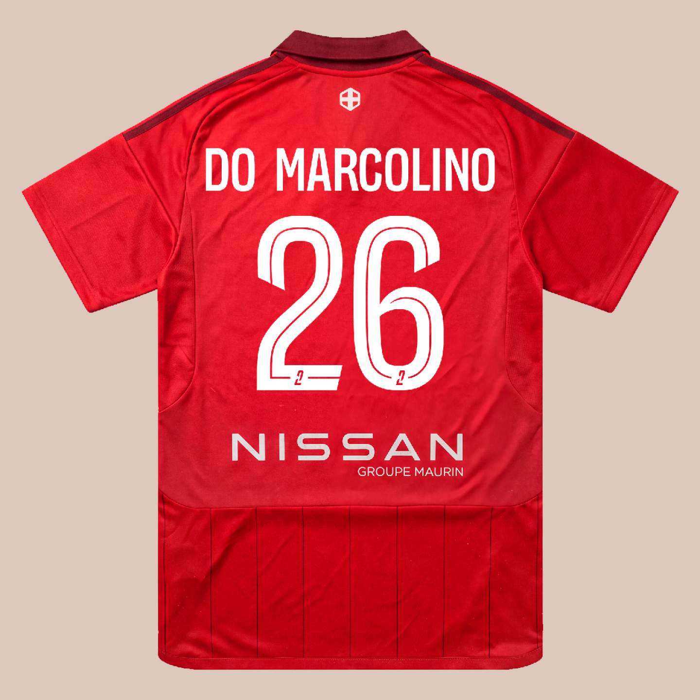 Maillot Octobre rose dédicacé - DO MARCOLINO 26