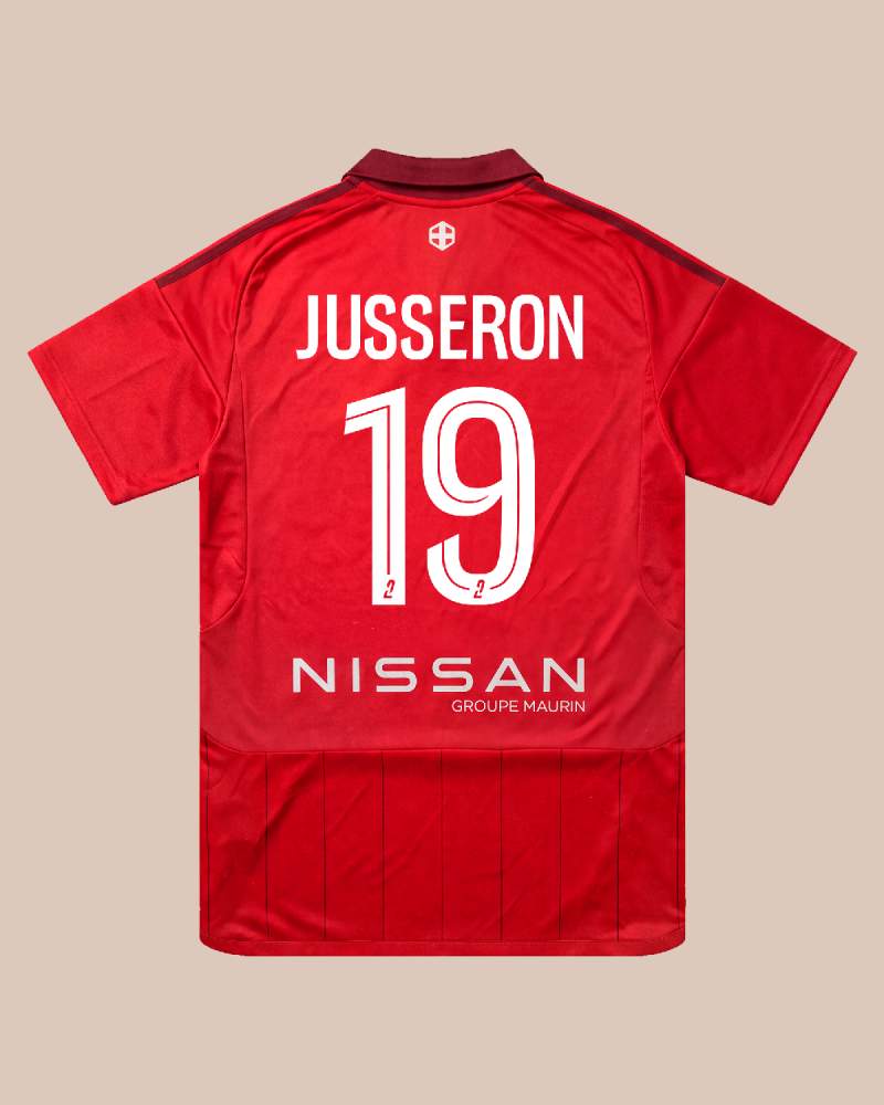 Maillot Octobre rose dédicacé - JUSSERON 19