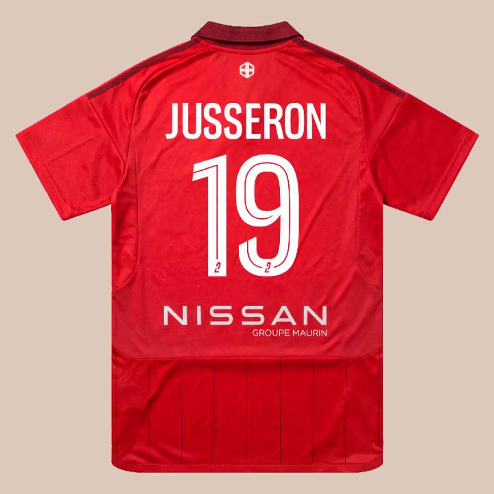 Maillot Octobre rose dédicacé - JUSSERON 19