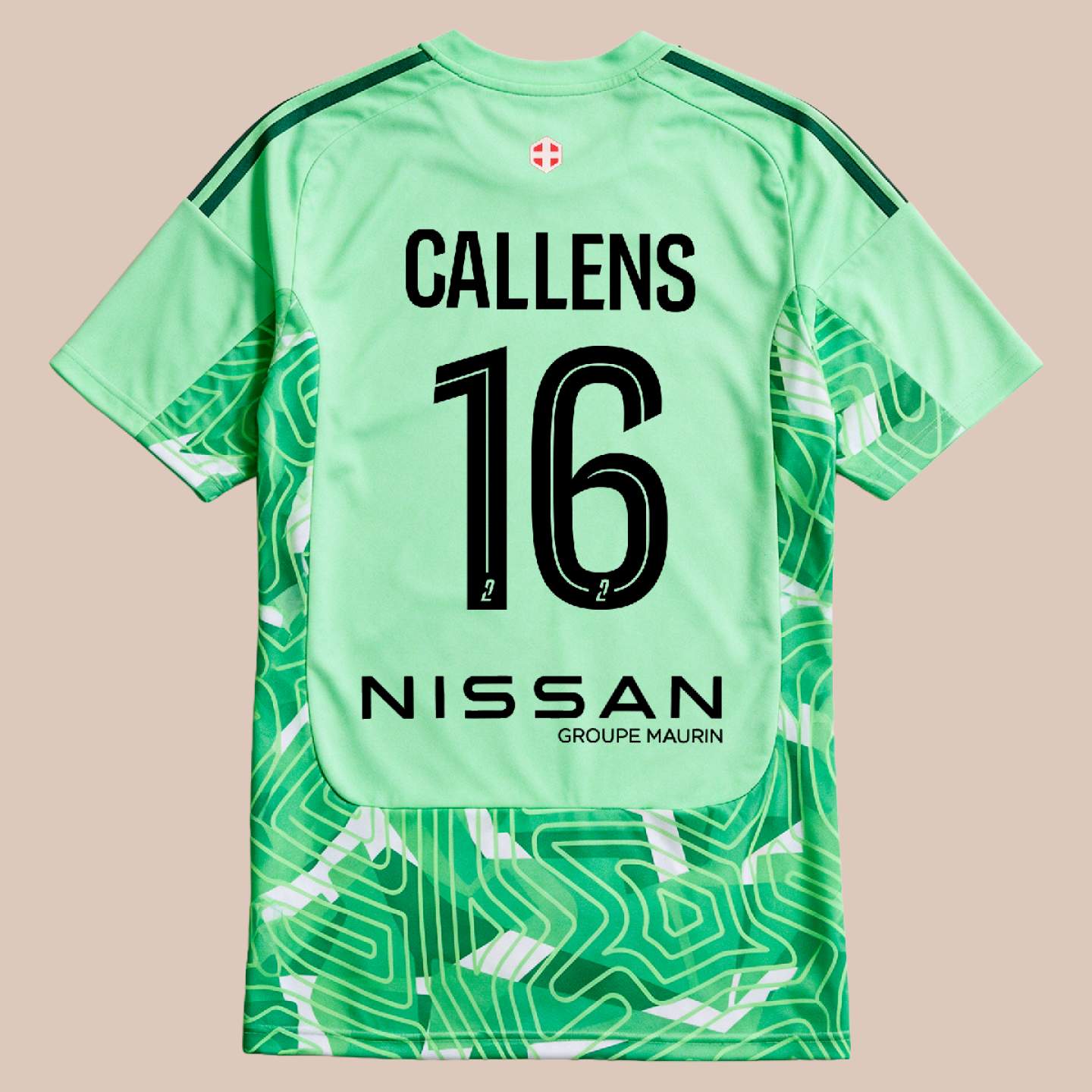 Maillot Octobre rose dédicacé - CALLENS 16