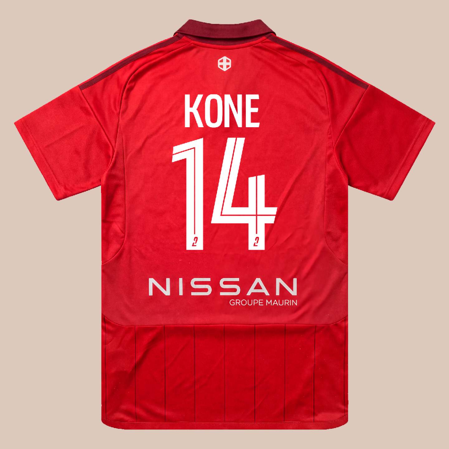 Maillot Octobre rose dédicacé - KONÉ 14