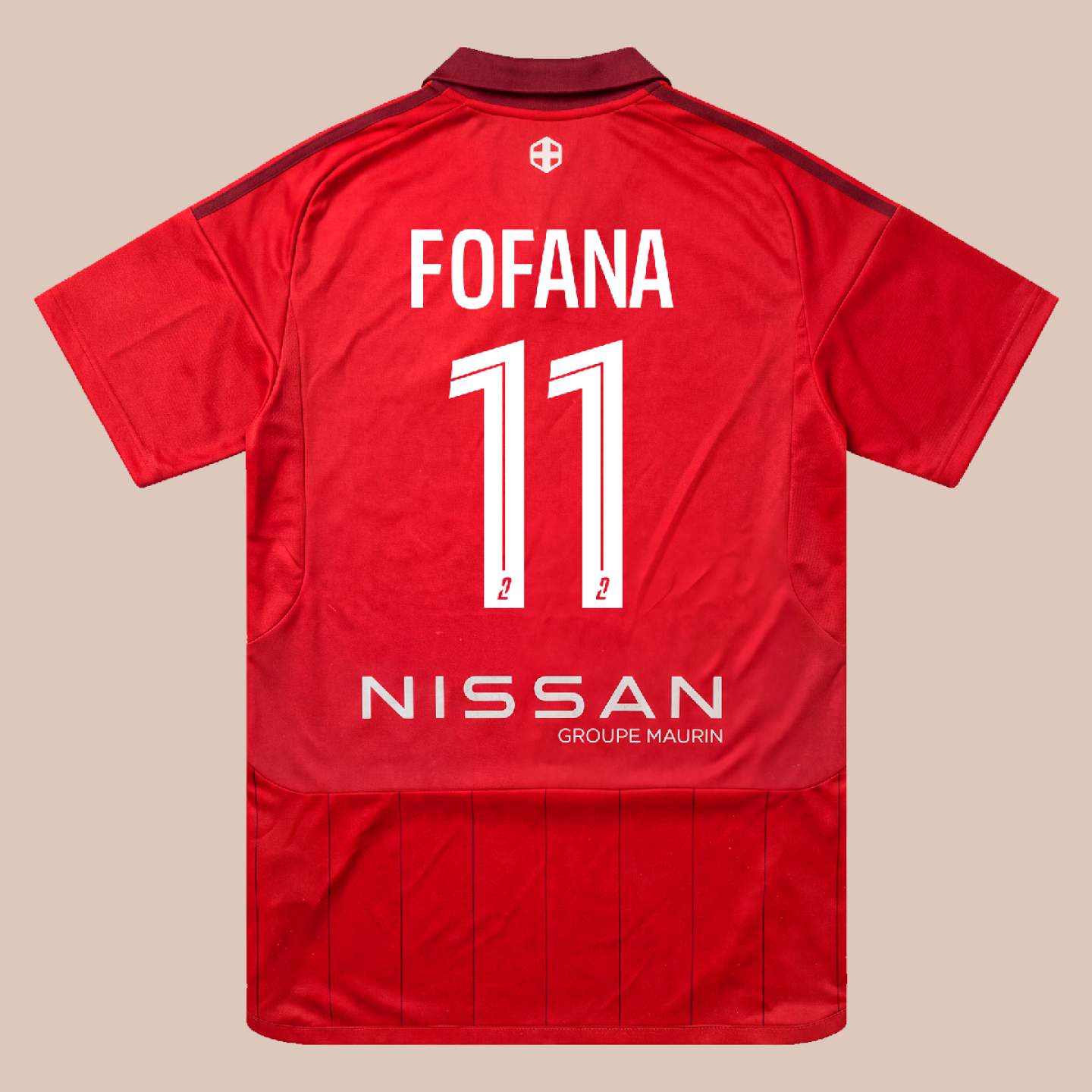 Maillot Octobre rose dédicacé - FOFANA 11