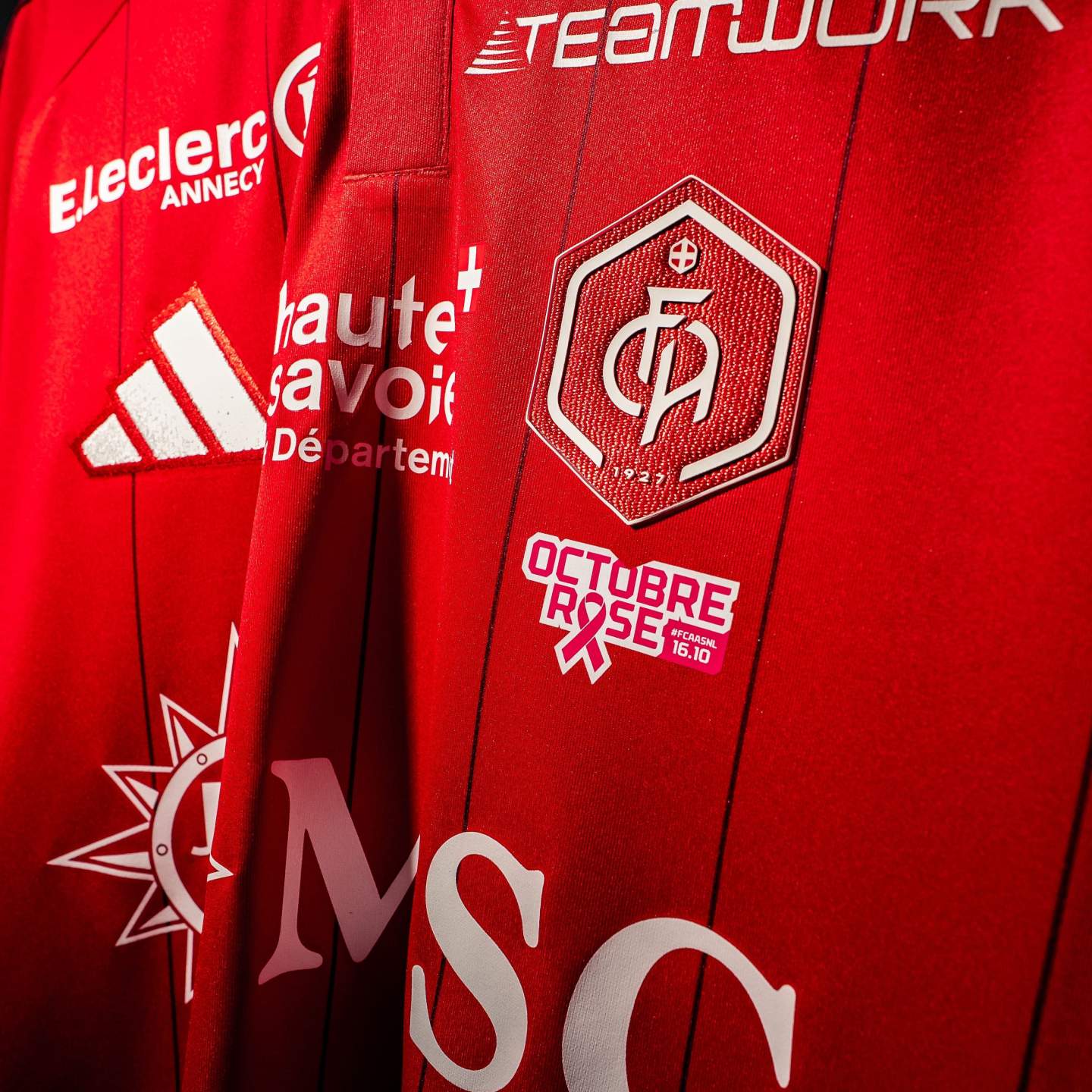 Maillot Octobre rose dédicacé - KONÉ 14