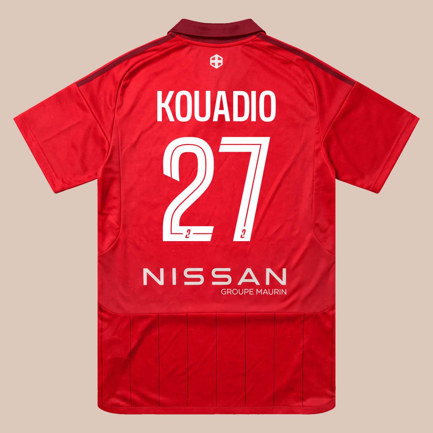 Maillot Octobre rose dédicacé - KOUADIO 27