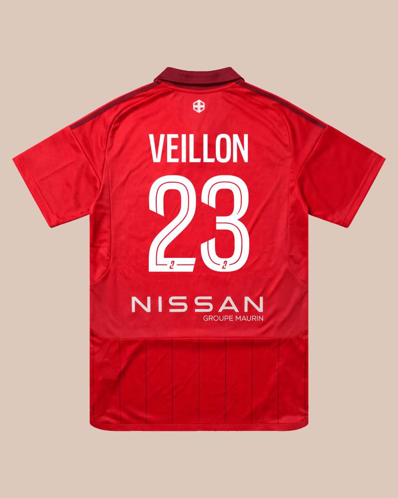 Maillot Octobre rose dédicacé - VEILLON 23