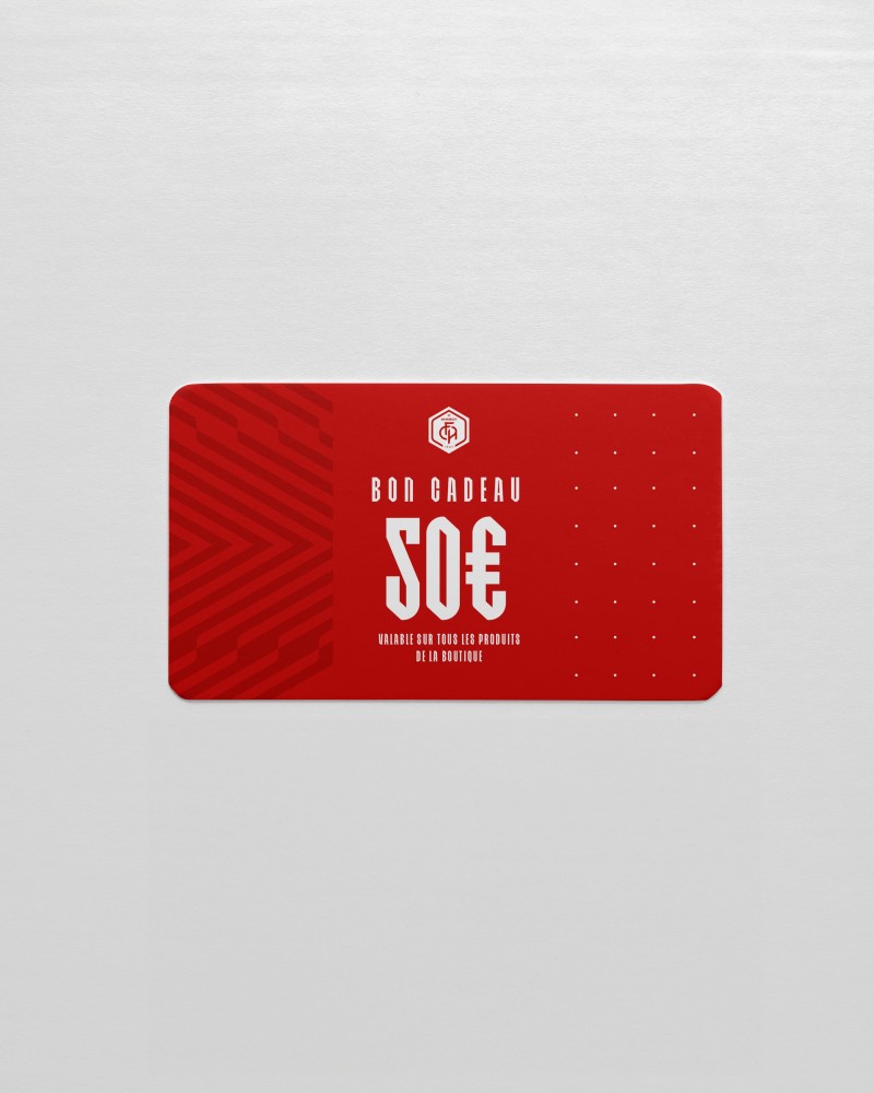 E-carte cadeau 50€
