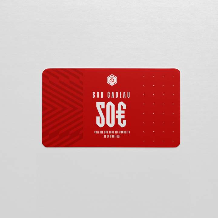 E-carte cadeau 50€